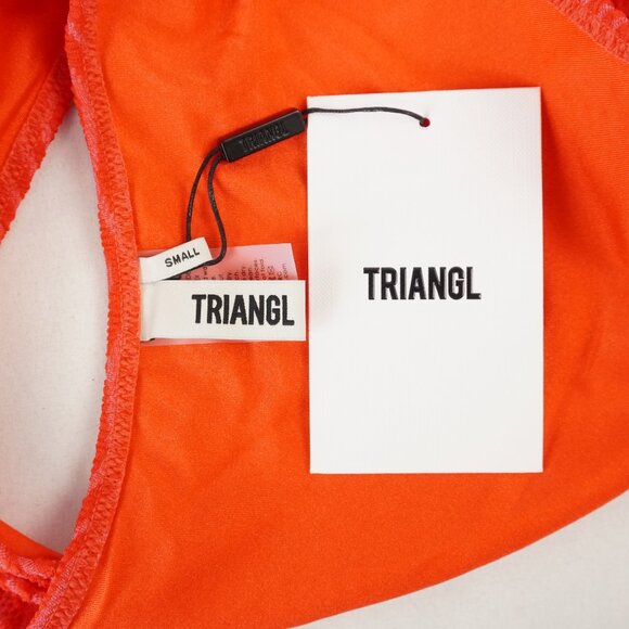 NWT Triangl Maia Bikini Top/Bottom and Vinca Bikini Top Set in Mato Red Size S - Picture 10 of 12